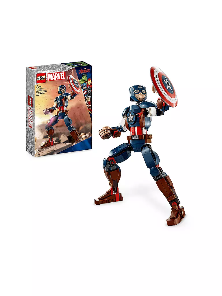 LEGO Marvel Captain America Baufigur 76258 keine Farbe